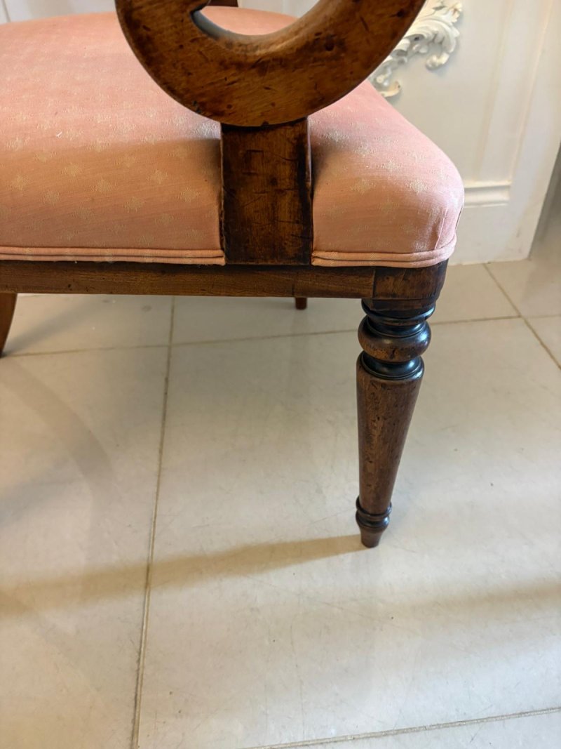 Antique Regency Mahogany Set of 6 Dining Chairs Including 2 Carvers - Image 19